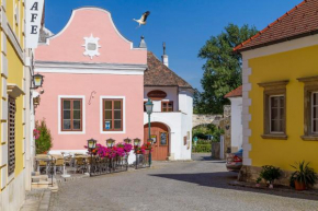 unser rosa Haus für Sie